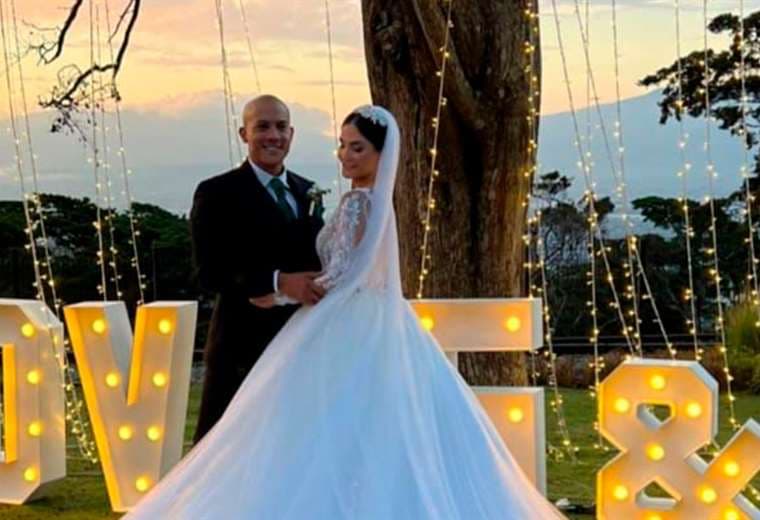 “Somos esposos”: Greivin Morgan y Sheiris Montero se casaron