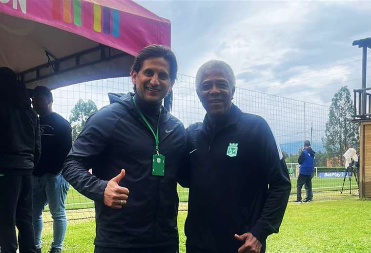 Ronald González con Francisco Maturana