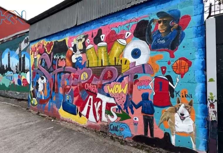 Más de 35 murales dieron una nueva cara a barrio en Aserrí