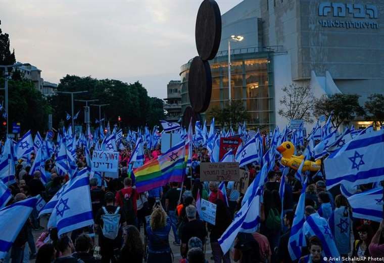 Más de 250.000 protestan en Israel contra reforma judicial