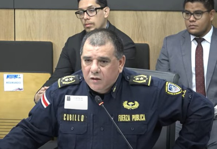 Marlon Cubillo es el nuevo director de la Fuerza Pública