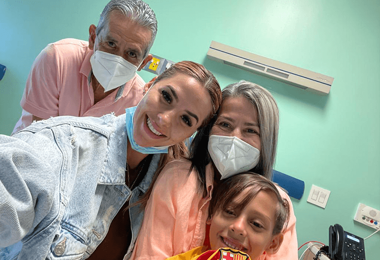 Keyla Sánchez y su familia viven cáncer en carne propia: “Nos devastamos”