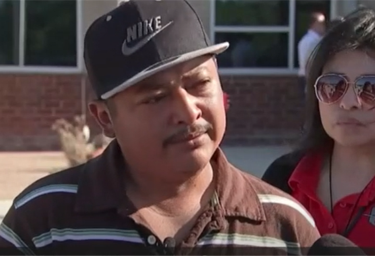 El padre hondureño que perdió a su esposa y un hijo en tiroteo en Texas