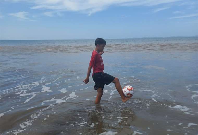 David Molina García: el niño que es la perla futbolística del Puerto