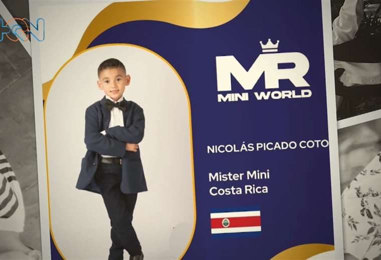 Nicolás, de 6 años, representará a Costa Rica en República Dominicana