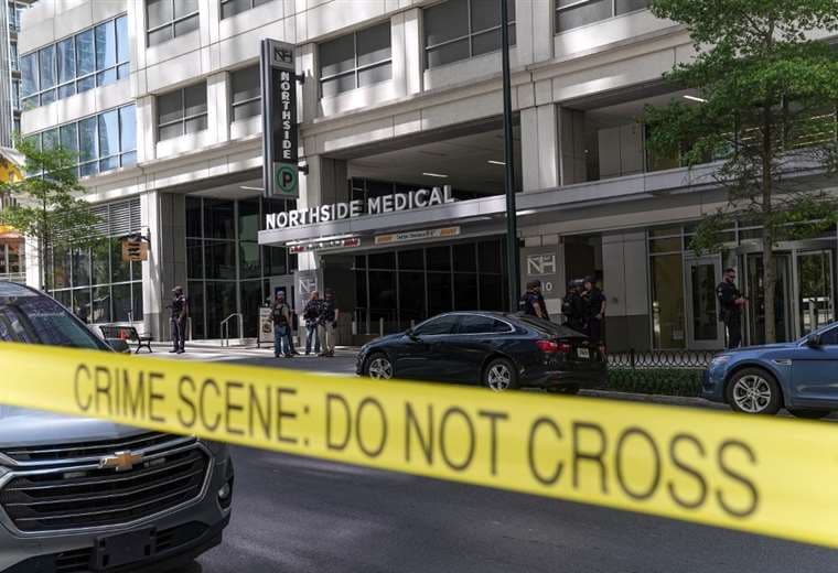 Una persona muerta y cuatro heridas tras ataque armado en hospital de Atlanta, EE. UU.