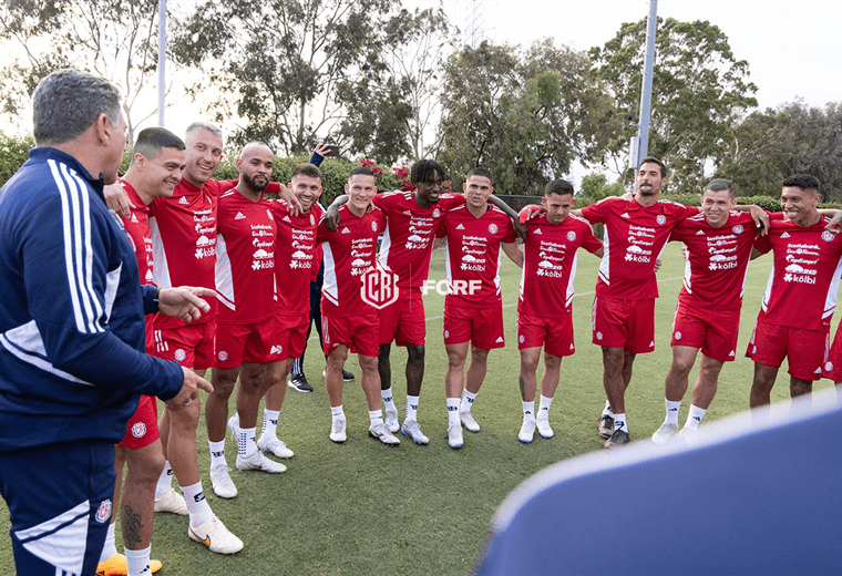 Entrenamiento de La Sele. Fedefútbol