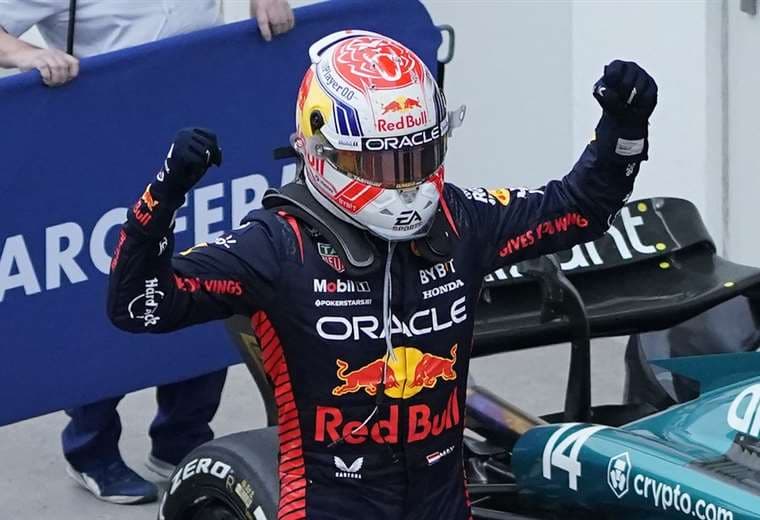 Verstappen saldrá desde la 'pole position' en GP de Gran Bretaña de F1