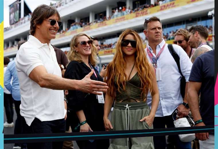 Tom Cruise habla maravillas de Shakira mientras ella disfruta en Costa Rica