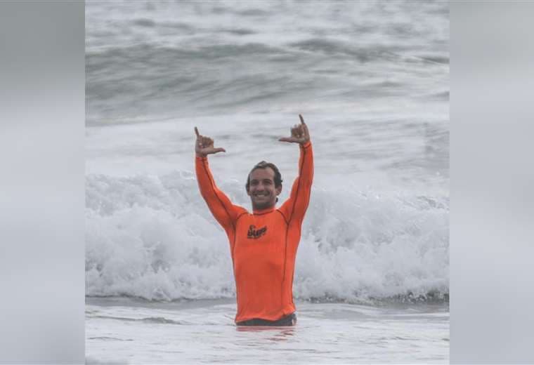 Fotos cortesía Daniel Luján, surfista