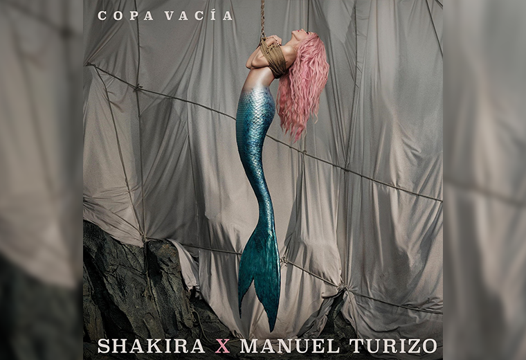 Vea aquí el nuevo video de Shakira transformada en sirena