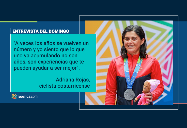 Adriana Rojas: "Si la edad fuera un límite, no estaría ganando una medalla en los Juegos"