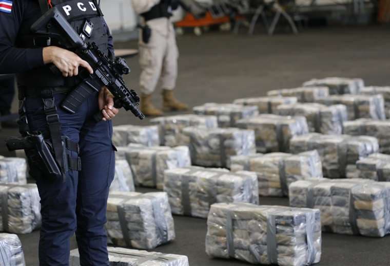 Decomisos de cocaína en Costa Rica se desplomaron durante los últimos dos años