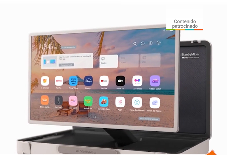 LG anuncia la llegada de su televisor portátil de 27 pulgadas