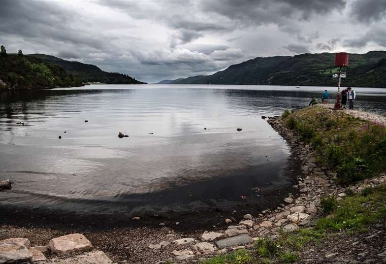 El lago Ness, víctima de la sequía en Escocia