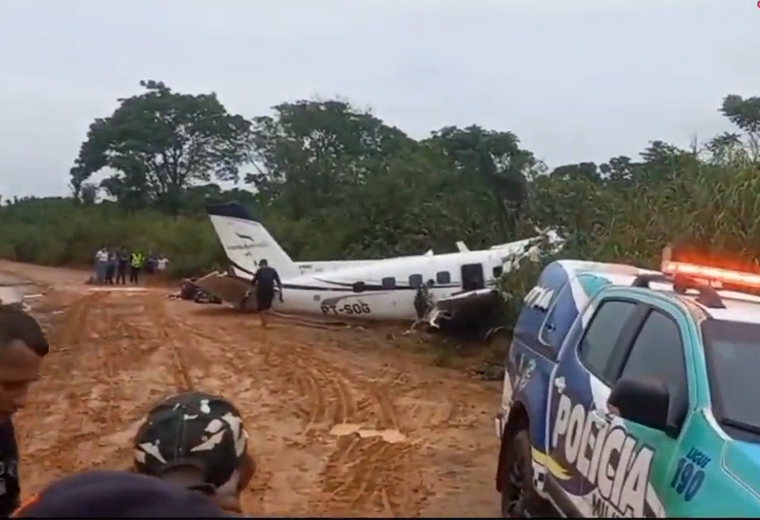 14 fallecidos al estrellarse pequeño avión en estado brasileño de Amazonas