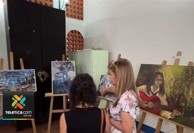 Exhibición de arte en Esparza de Puntarenas rinde tributo a nuestros antepasados