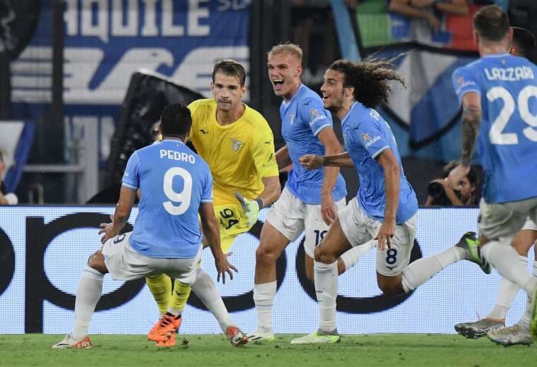 Video: Así fue el gol de portero con el que Lazio empató ante Atlético