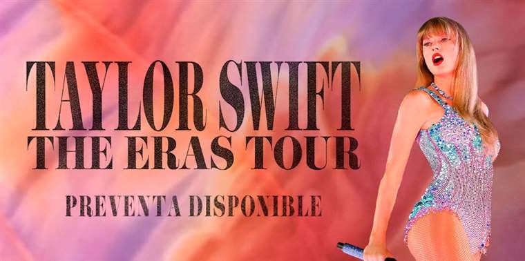 Inicia preventa para disfrutar 'The Eras Tour' de Taylor Swift en pantalla grande