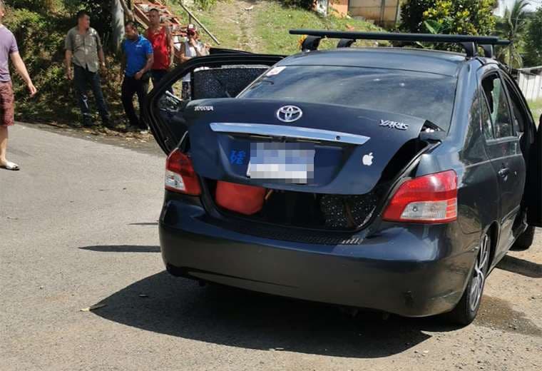 Masacre en Limón: Cuatro hombres son asesinados a balazos dentro de carro