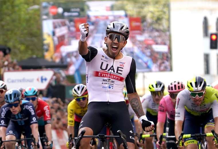 Colombiano Sebastián Molano gana la etapa 12 de la Vuelta a España