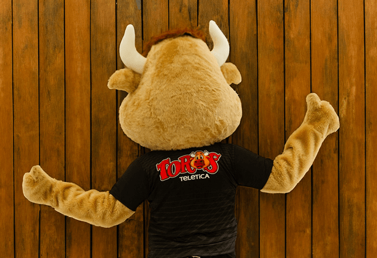 Conozca aquí al creador de la nueva botarga de Toros Teletica