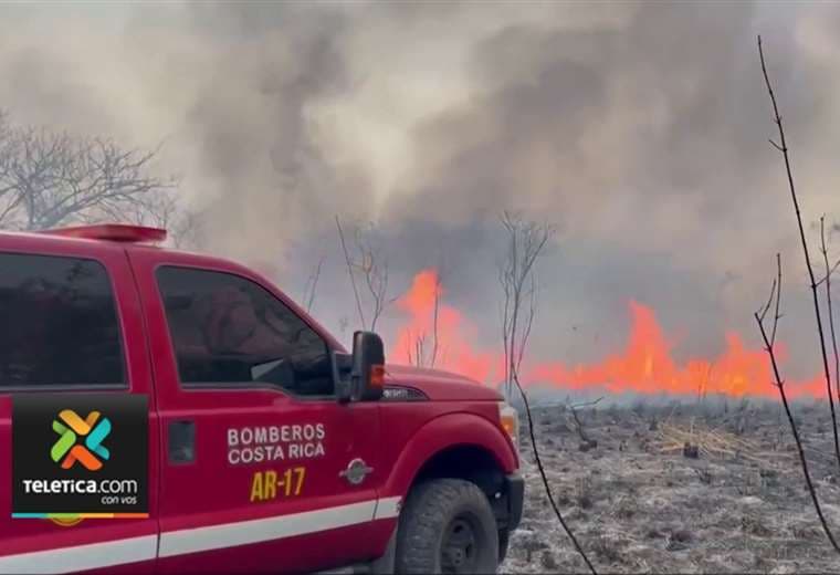 Dos nuevos incendios forestales afectan Guanacaste