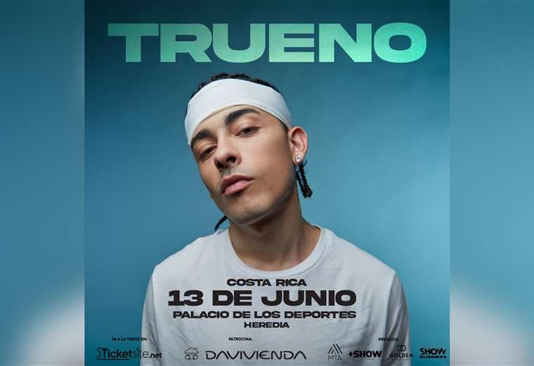 Oficial: Trueno dará su primer concierto en Costa Rica