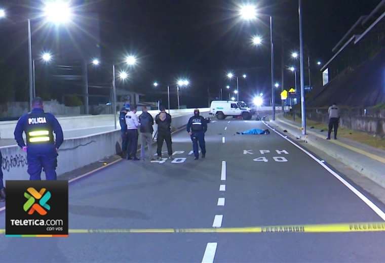 Motociclista derrapa y pierde la vida en ingreso a rotonda de La Bandera