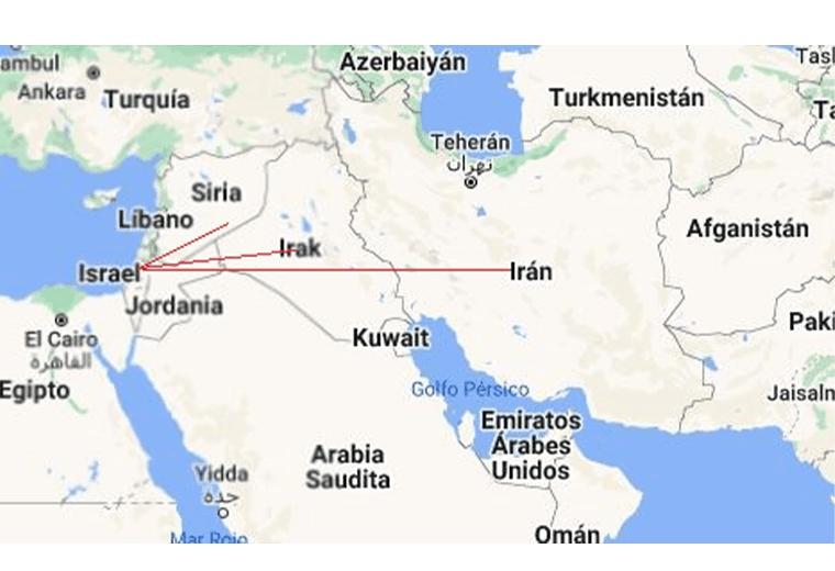 Israel ataca Irán, Irak y Siria, según medios estadounidenses