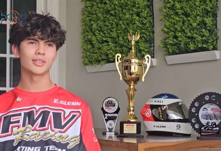 Joven piloto de kartismo busca apoyo para representar a Costa Rica en campeonato mundial 