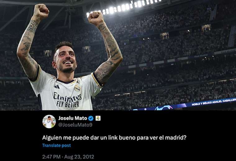 De espectador a héroe: Joselu y el tuit que ya es viral sobre el Real Madrid