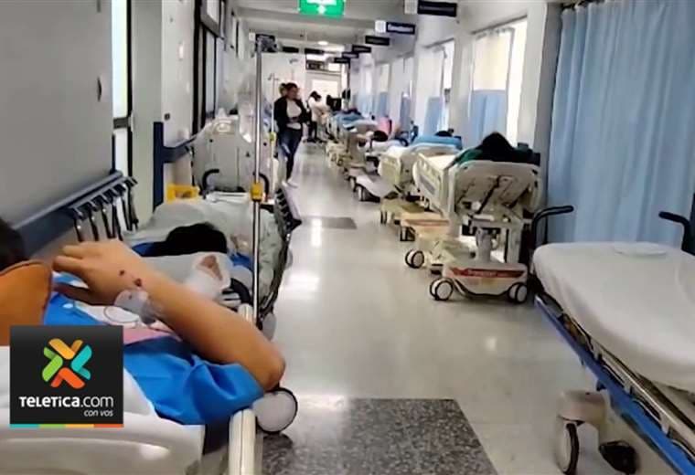 Tres hospitales de la CCSS enfrentan saturación en servicios de Emergencias