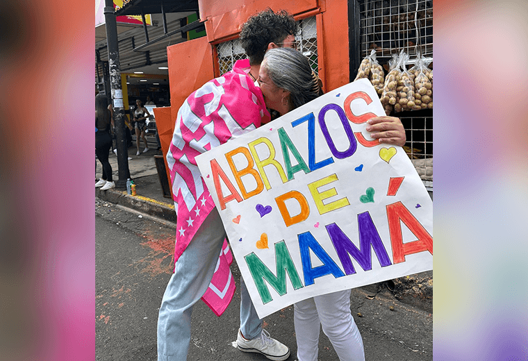 Marcha de la Diversidad 2024, fotografias compartidas por la periodista Nayuribe Vargas
