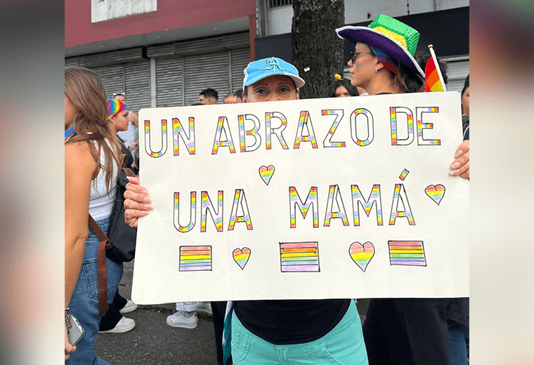 Marcha de la Diversidad 2024, fotografias compartidas por la periodista Nayuribe Vargas