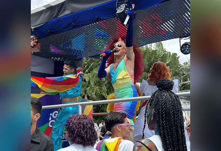 Marcha de la Diversidad 2024, fotografias compartidas por la periodista Nayuribe Vargas