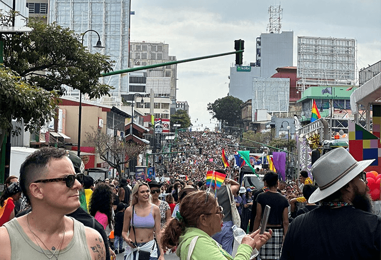 Marcha de la Diversidad 2024, fotografias compartidas por la periodista Nayuribe Vargas