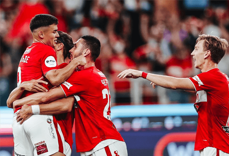 Foto prensa Spartak de Moscú