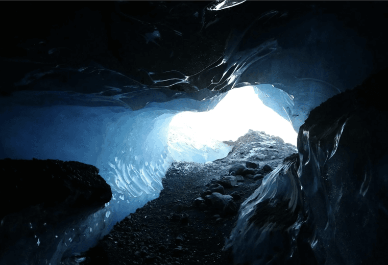 Cueva de hielo: Imagen ilustrativa