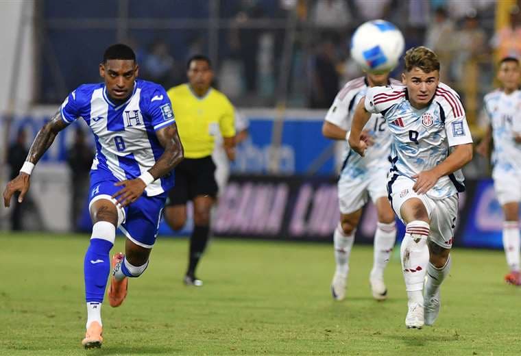 Honduras-Costa Rica./Crédito: AFP