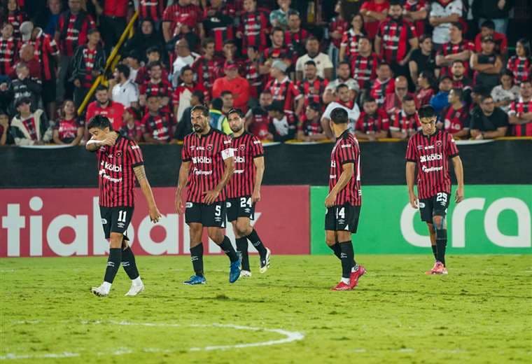 Alajuelense ante Olimpia/Crédito: Juan Manuel Quirós