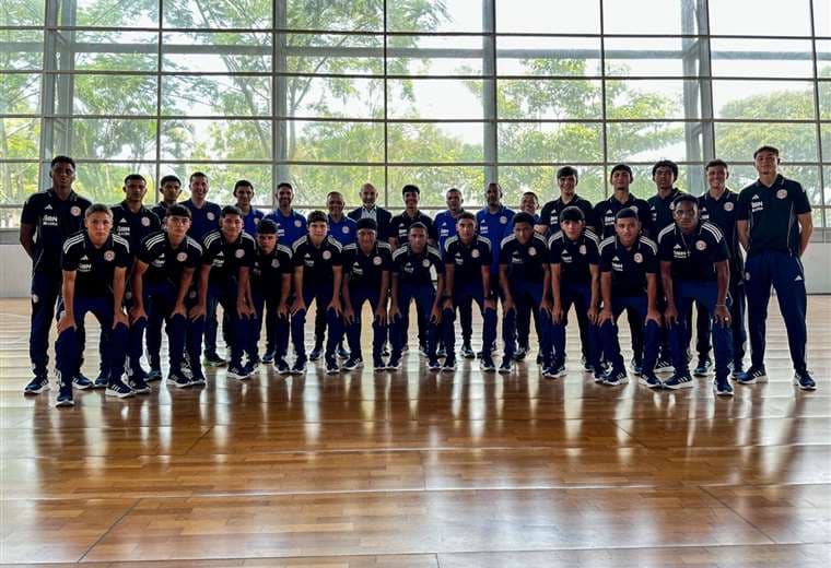 Juramentación selección Sub17 masculina/Prensa Fedefútbol