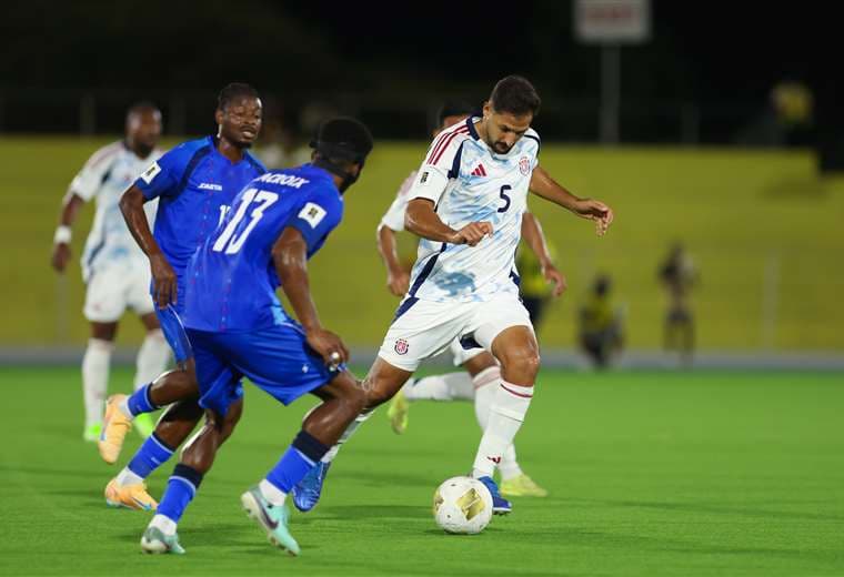 Haití vs. Costa Rica. Foto: Fedefútbol