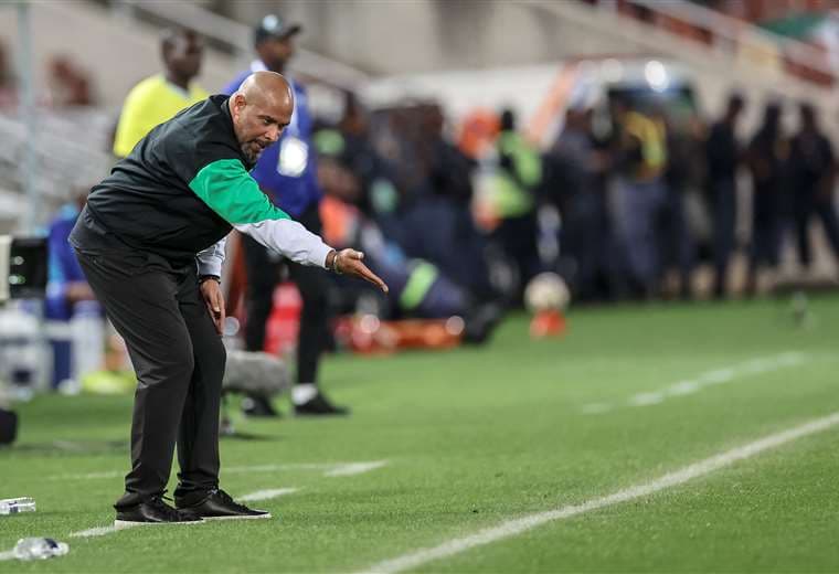 Eric Chelle, técnico de Nigeria/AFP