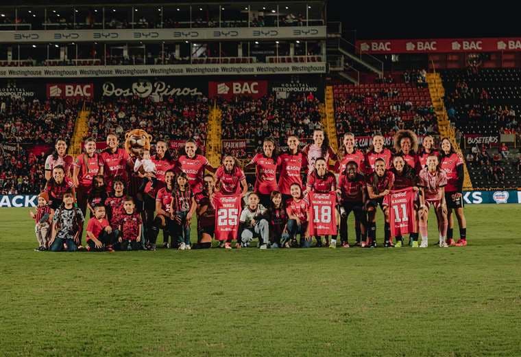 Nueve títulos y contando... Alajuelense se corona campeón del fútbol femenino