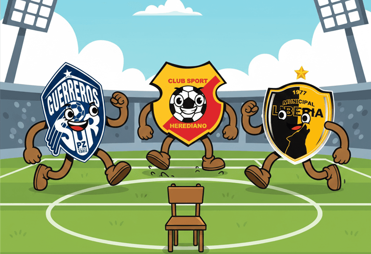 Tres equipos por un último puesto/Imagen generada por IA