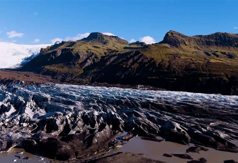 Este glaciar se partió en dos y cambió para siempre un valle del sur de Islandia