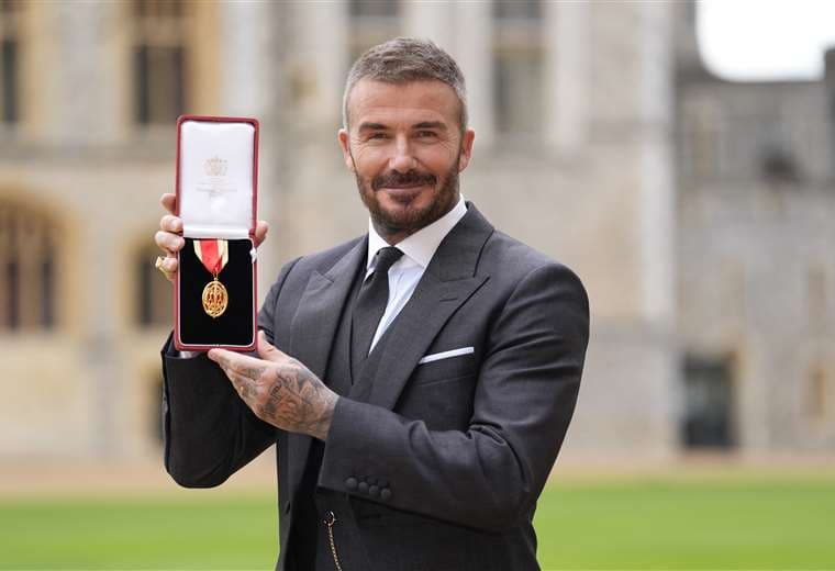 David Beckham. AFP