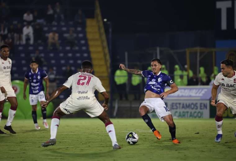 Cartaginés vs. Saprissa. Foto: Fernando Araya