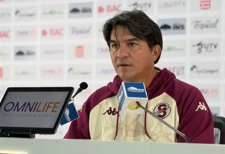 Vladimir Quesada, técnico de Saprissa/Crédito: Adrián García